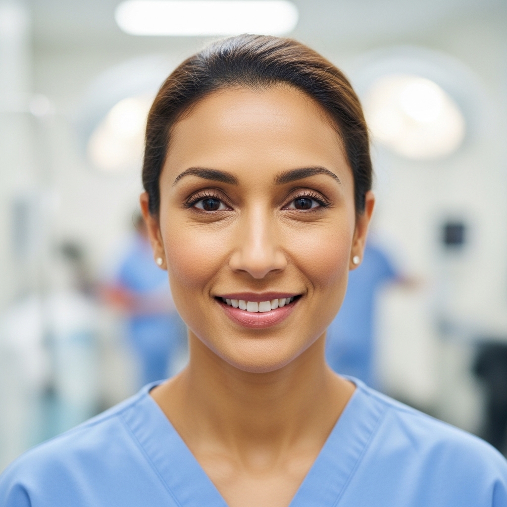 Female transplant surgeon